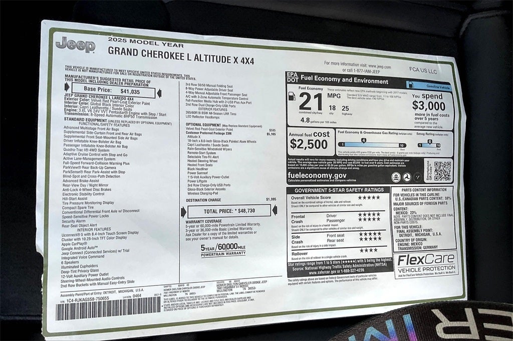 2025 Jeep Grand Cherokee Altitude X