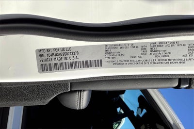 2025 Jeep Grand Cherokee Altitude X