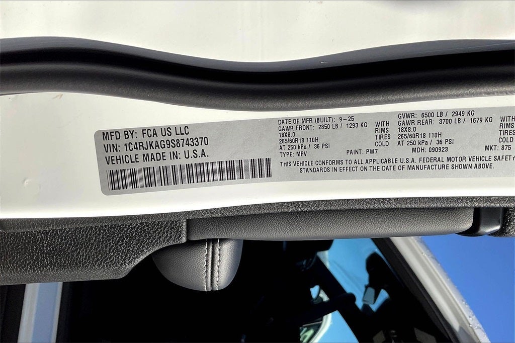 2025 Jeep Grand Cherokee Altitude X