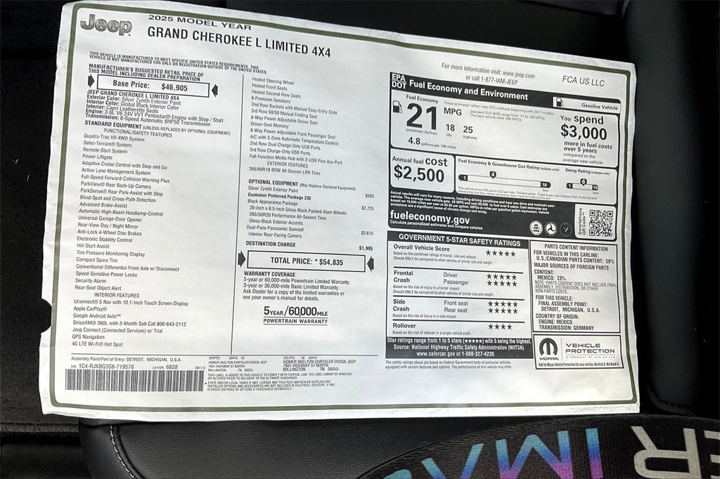 2025 Jeep Grand Cherokee Limited