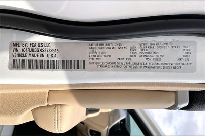 2025 Jeep Grand Cherokee Limited