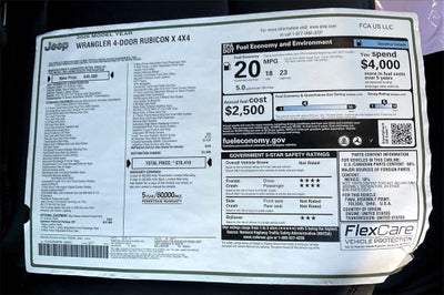 2026 Jeep Wrangler Rubicon X