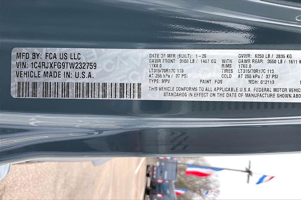 2026 Jeep Wrangler Rubicon X