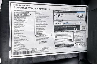 2026 Dodge Durango GT Plus HEMI V8