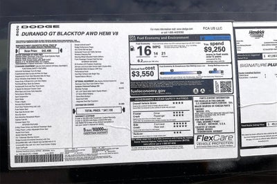 2026 Dodge Durango GT HEMI V8