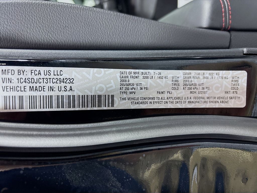 2026 Dodge Durango GT HEMI V8