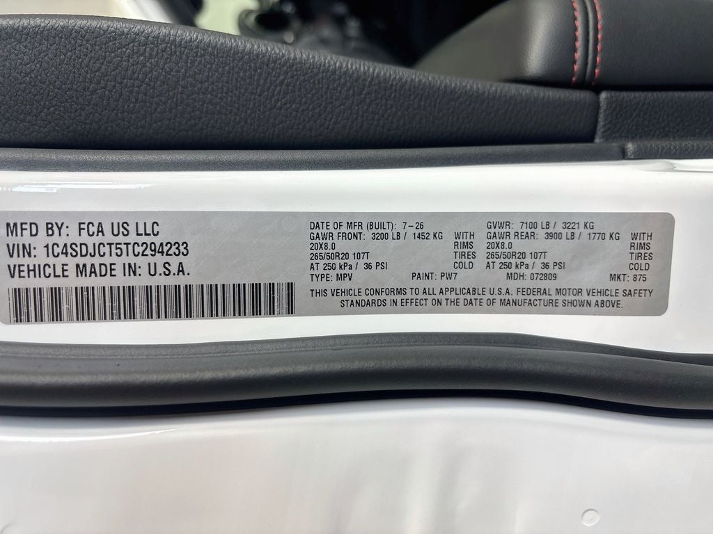 2026 Dodge Durango GT HEMI V8