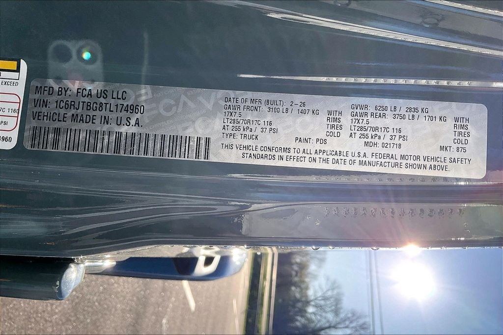 2026 Jeep Gladiator Rubicon