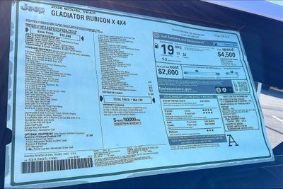 2026 Jeep Gladiator Rubicon