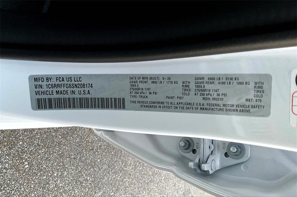 2025 RAM Ram 1500 Big Horn/Lone Star