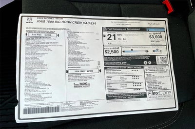 2025 RAM Ram 1500 Big Horn/Lone Star