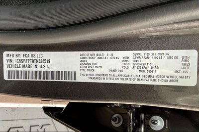 2026 RAM Ram 1500 Big Horn/Lone Star