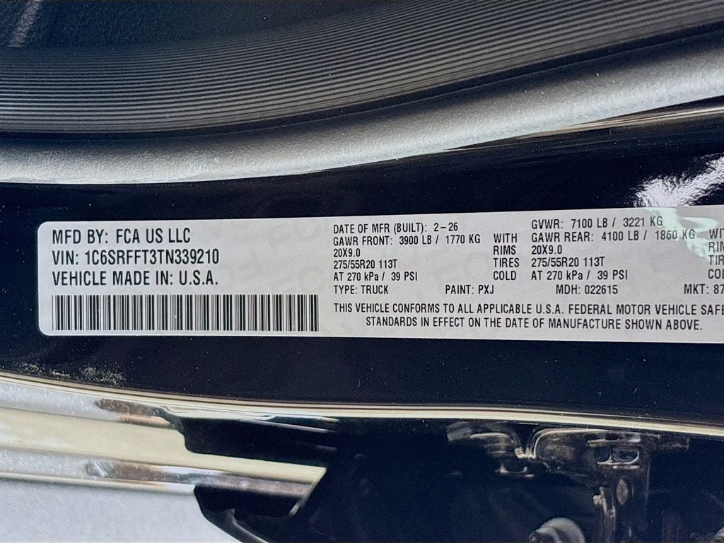 2026 RAM Ram 1500 Big Horn/Lone Star