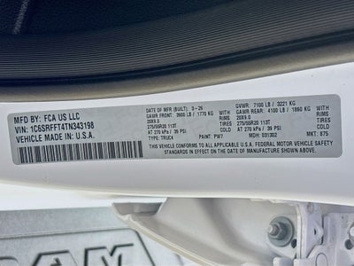 2026 RAM Ram 1500 Big Horn/Lone Star