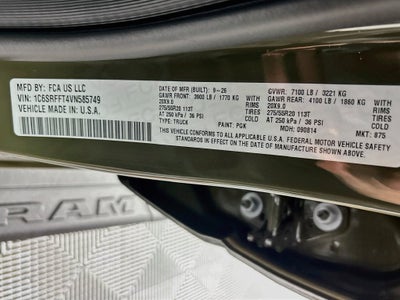 2027 RAM Ram 1500 Big Horn/Lone Star