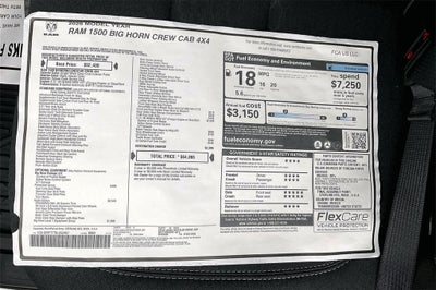 2026 RAM Ram 1500 Big Horn/Lone Star