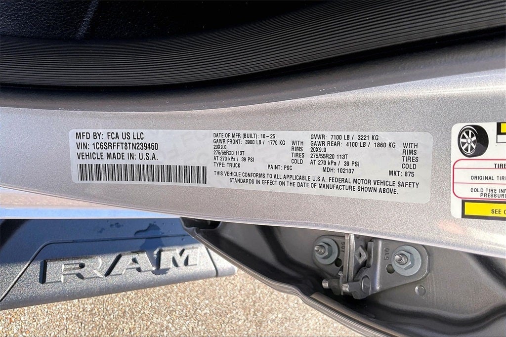 2026 RAM Ram 1500 Big Horn/Lone Star