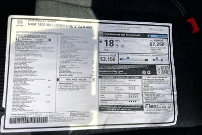 2026 RAM Ram 1500 Big Horn/Lone Star