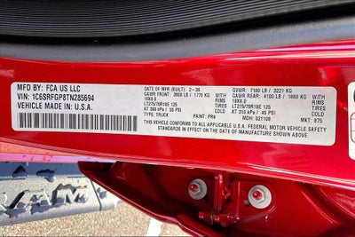 2026 RAM Ram 1500 Warlock