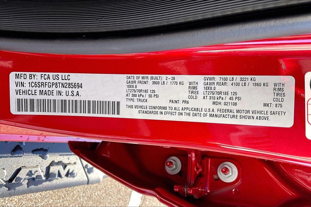 2026 RAM Ram 1500 Warlock