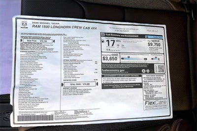 2026 RAM Ram 1500 Limited