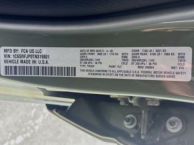 2026 RAM Ram 1500 Laramie