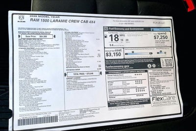 2026 RAM Ram 1500 Laramie