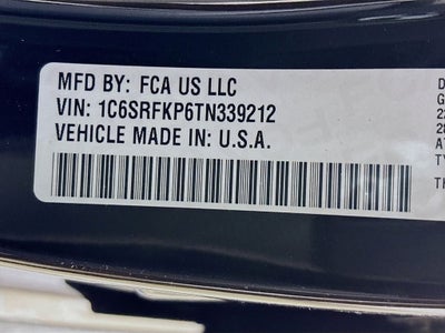 2026 RAM Ram 1500 Tungsten