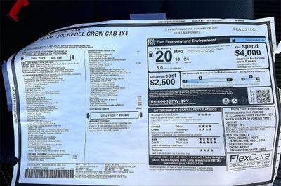 2026 RAM Ram 1500 Rebel