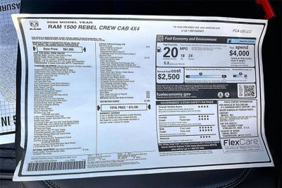 2026 RAM Ram 1500 Rebel