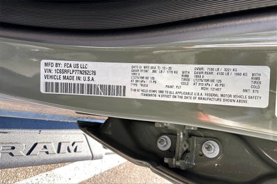 2026 RAM Ram 1500 Rebel