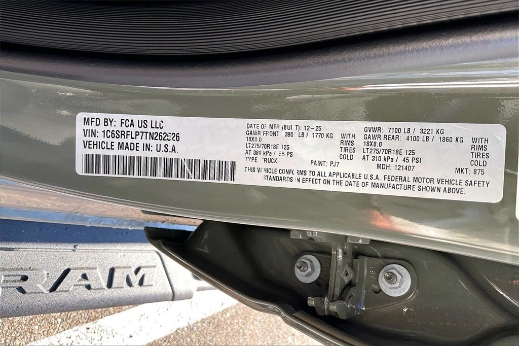 2026 RAM Ram 1500 Rebel