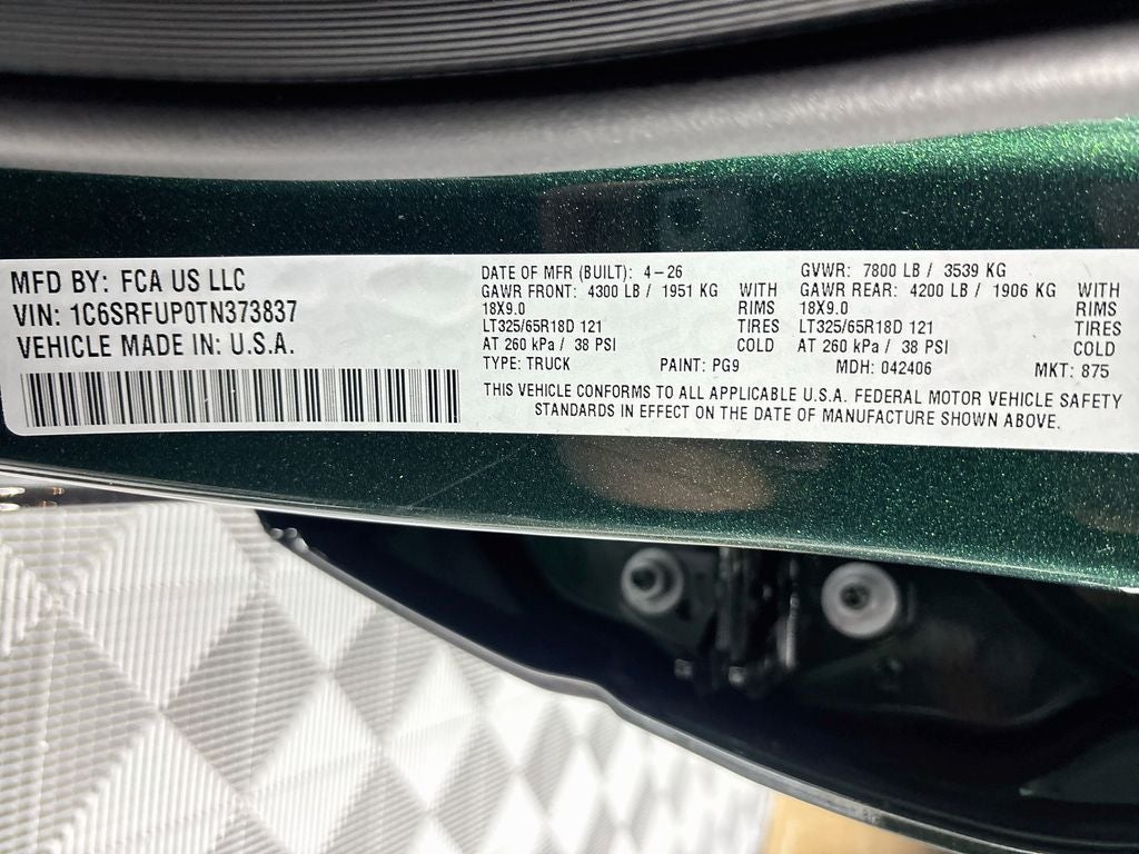 2026 RAM Ram 1500 RHO