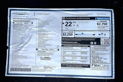 2026 Chrysler Pacifica Select