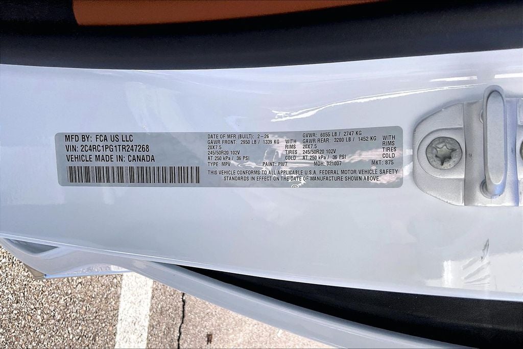 2026 Chrysler Pacifica Pinnacle