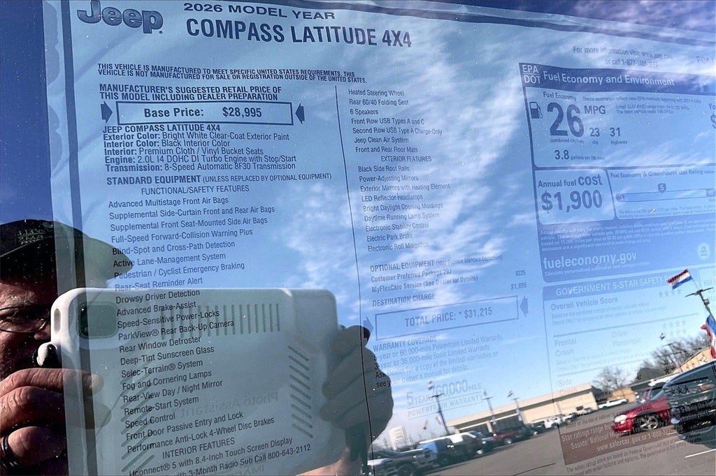 2026 Jeep Compass Latitude