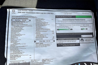 2026 RAM Ram 3500 Tradesman