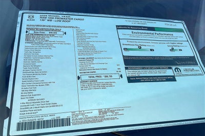 2026 RAM Ram ProMaster Low Roof