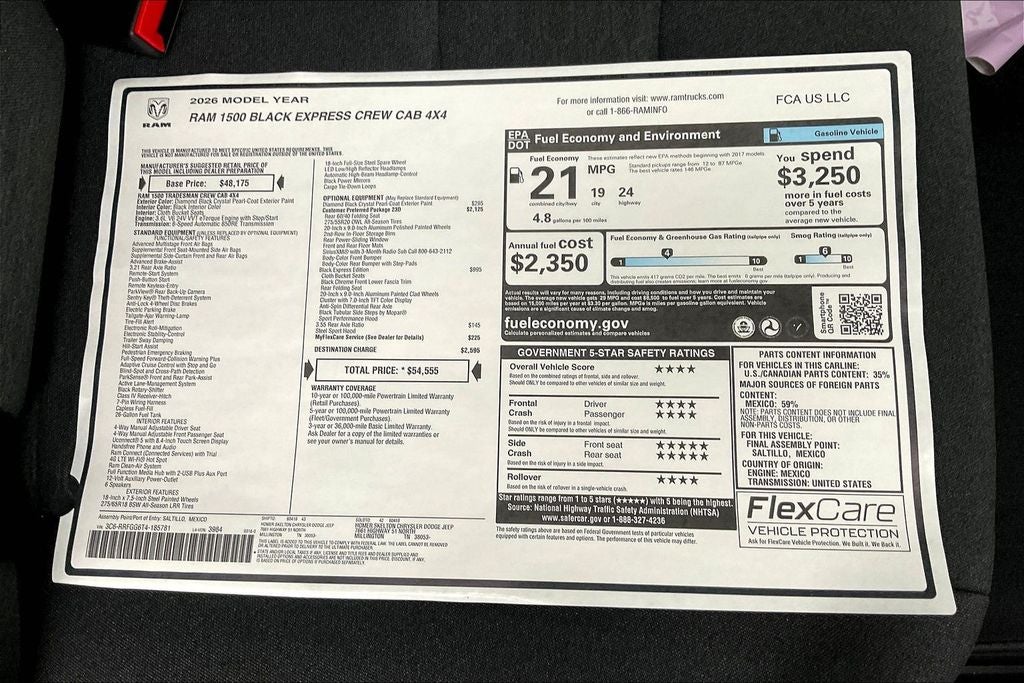 2026 RAM Ram 1500 Express