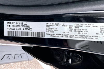 2026 RAM Ram 1500 Warlock