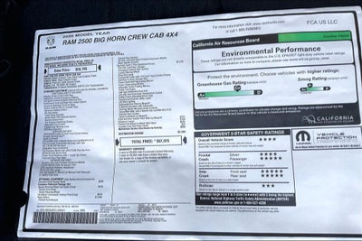 2026 RAM Ram 2500 Big Horn