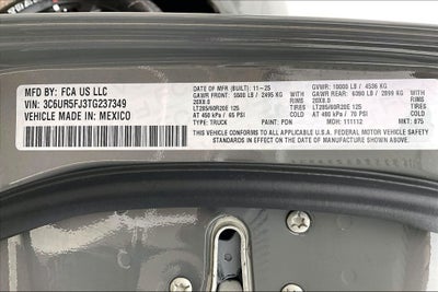 2026 RAM Ram 2500 Laramie