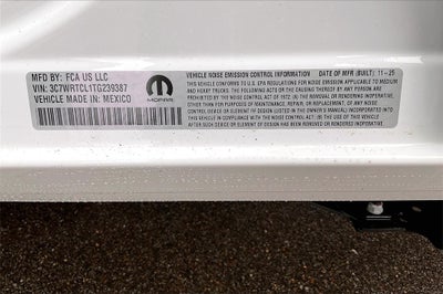 2026 RAM Ram 3500 Chassis Cab Tradesman