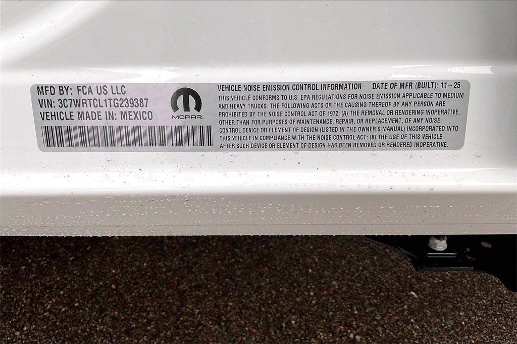 2026 RAM Ram 3500 Chassis Cab Tradesman