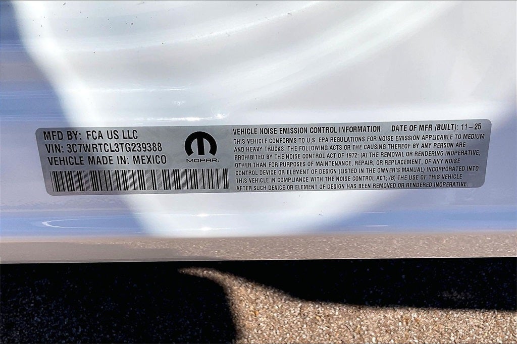 2026 RAM Ram 3500 Chassis Cab Tradesman