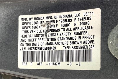 2012 Honda Civic LX