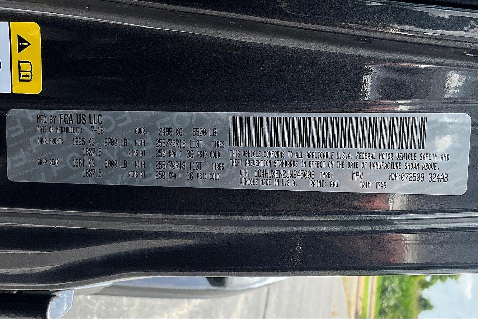 2018 Jeep Wrangler Unlimited Sahara