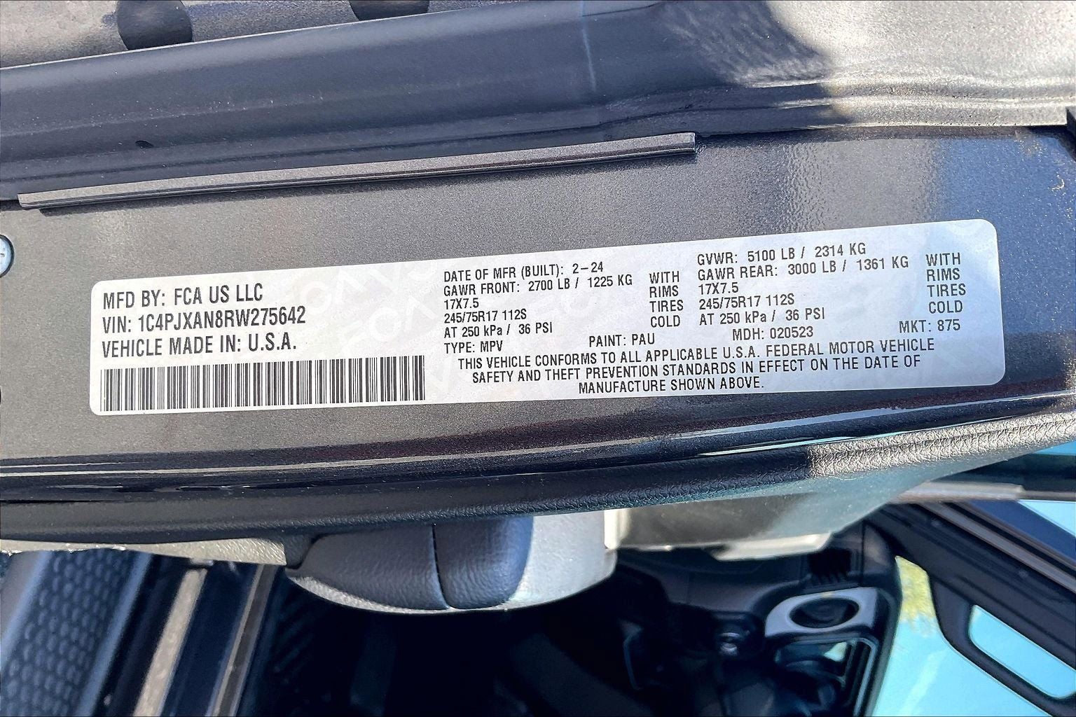 2024 Jeep Wrangler Sport S