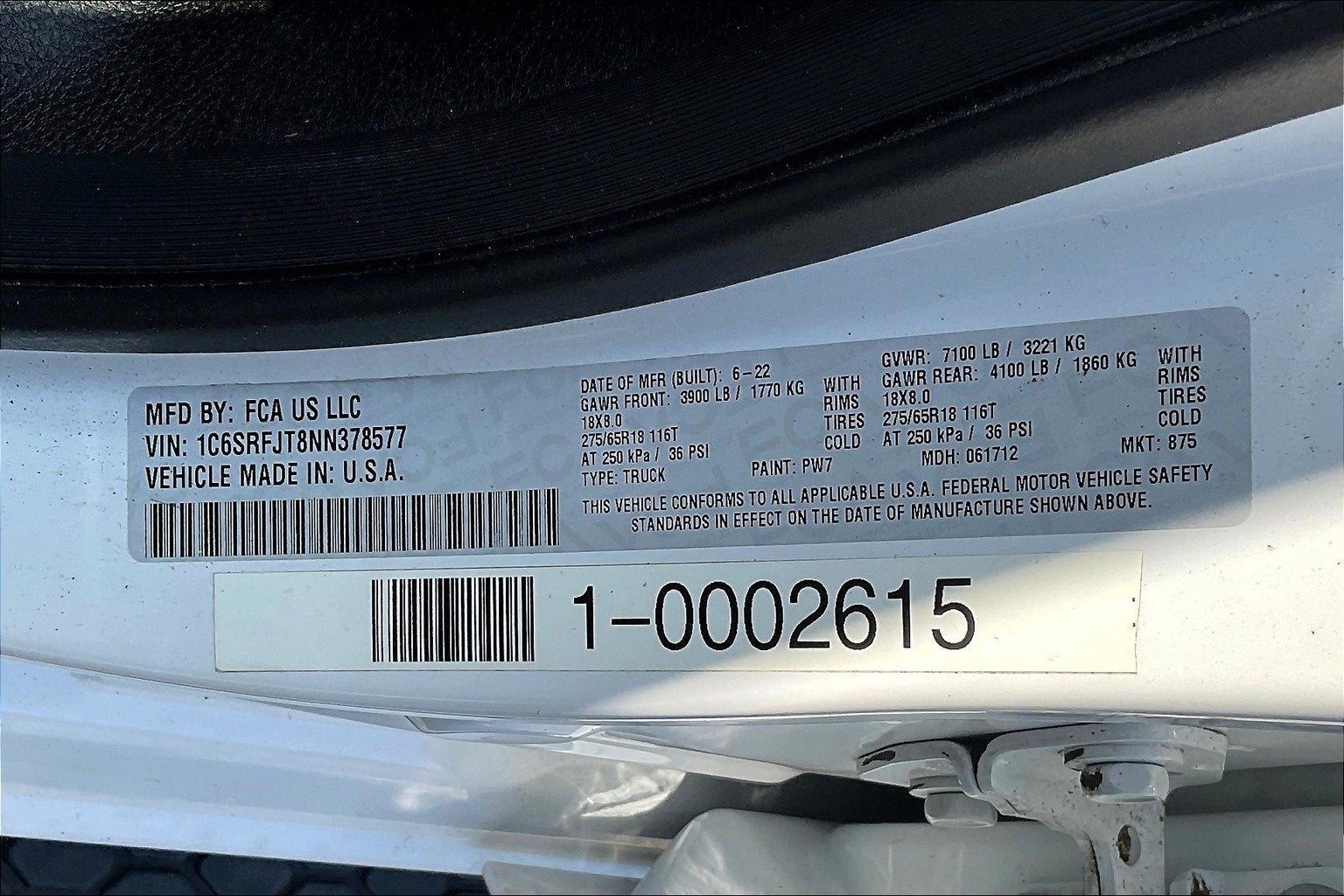 2022 RAM 1500 Laramie