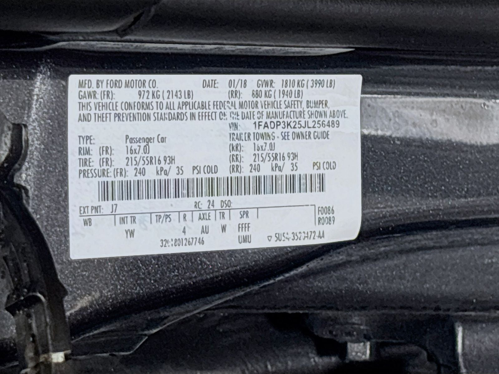 2018 Ford Focus SE